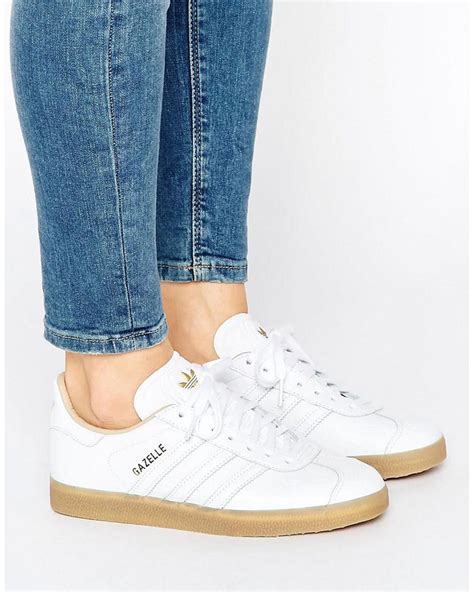 adidas gazelle white maat 39|Adidas gazelle shoes white.